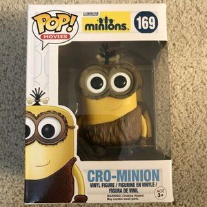 Funko Pop! Movies: Minions CRO-MINION #169 Vinyl Figure In Box